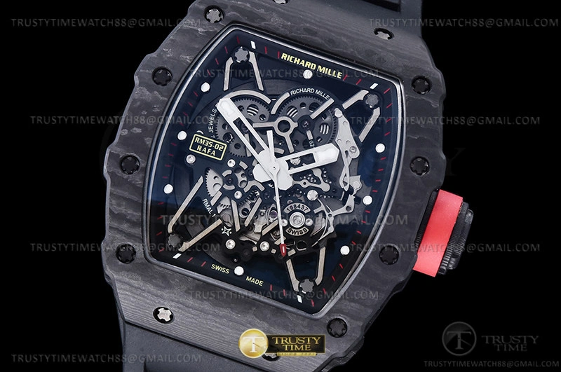 hype RM35-02 Rafael Nadal Blk Blk FC VRU ZF V5 Miyota Mod