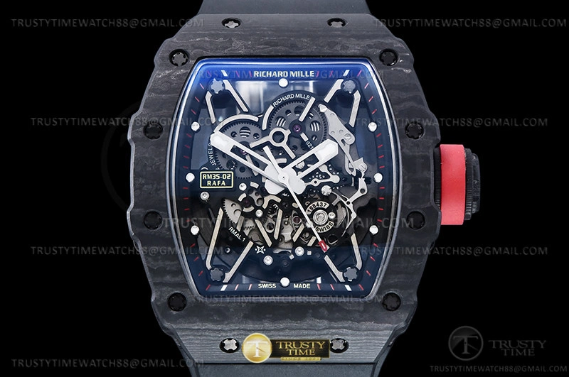 hype RM35-02 Rafael Nadal Blk Blk FC VRU ZF V5 Miyota Mod