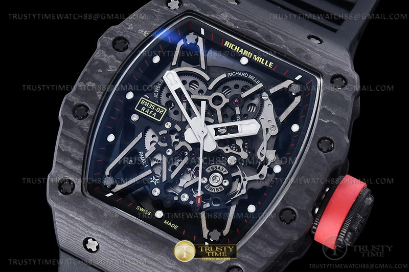 hype RM35-02 Rafael Nadal Blk Blk FC VRU ZF V5 Miyota Mod