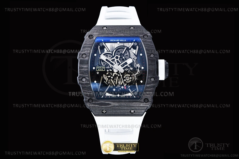 RM35-02 Rafael Nadal Blk Wht FC VRU ZF V5 Miyota Mod