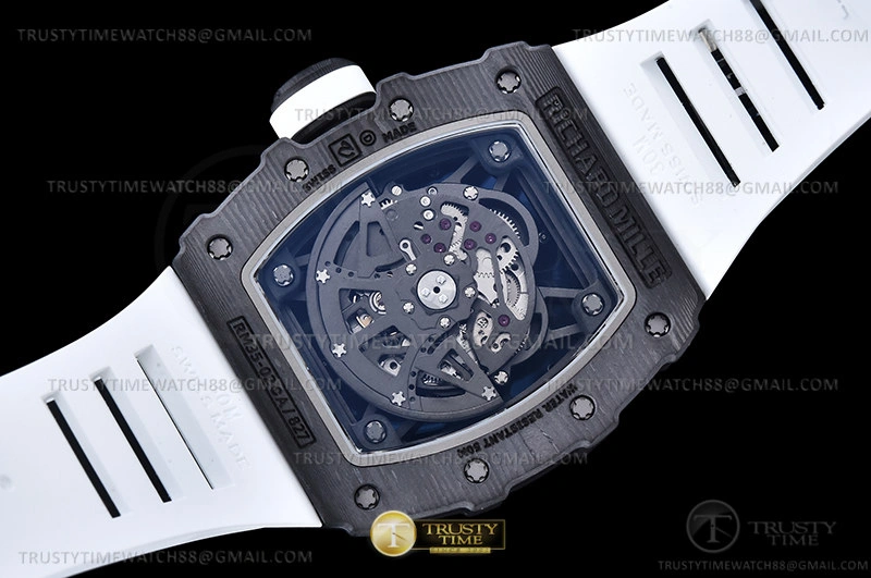 Hyper Peter RM35-02 Rafael Nadal Blk Wht FC VRU ZF V5 Miyota Mod