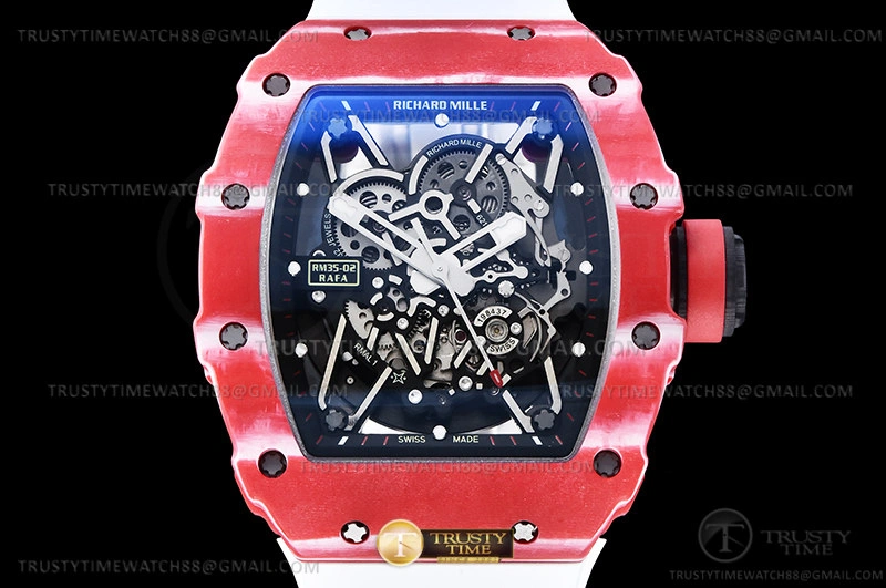 Hyperpeter RM35-02 Rafael Nadal Red Wht FC VRU ZF V5 Miyota Mod