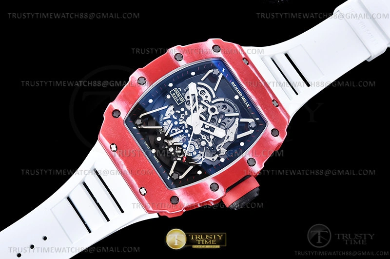 Hyperpeter RM35-02 Rafael Nadal Red Wht FC VRU ZF V5 Miyota Mod