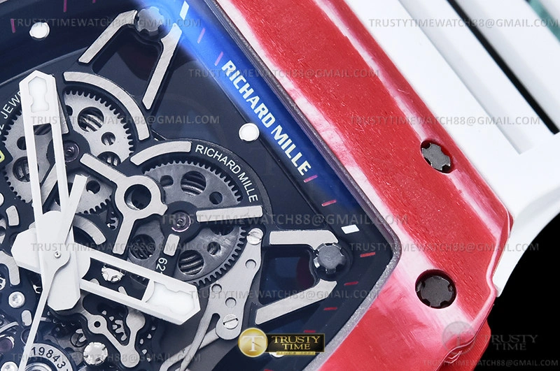 Hyperpeter RM35-02 Rafael Nadal Red Wht FC VRU ZF V5 Miyota Mod