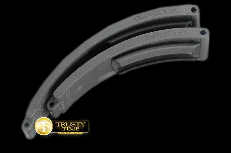 Firstbags ru review ROLACC020A – Black Rubber Strap 20 16 with RG Insignia Clasp