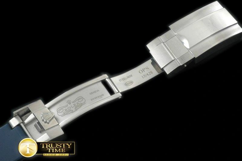 Hyper Peter ROLACC021C – Dark Blue Rubber Strap 20 18 with Insignia Clasp