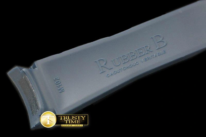 Hyper Peter ROLACC021C – Dark Blue Rubber Strap 20 18 with Insignia Clasp