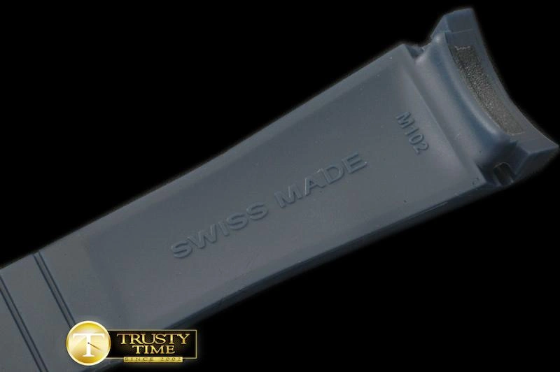 Hyper Peter ROLACC021C – Dark Blue Rubber Strap 20 18 with Insignia Clasp