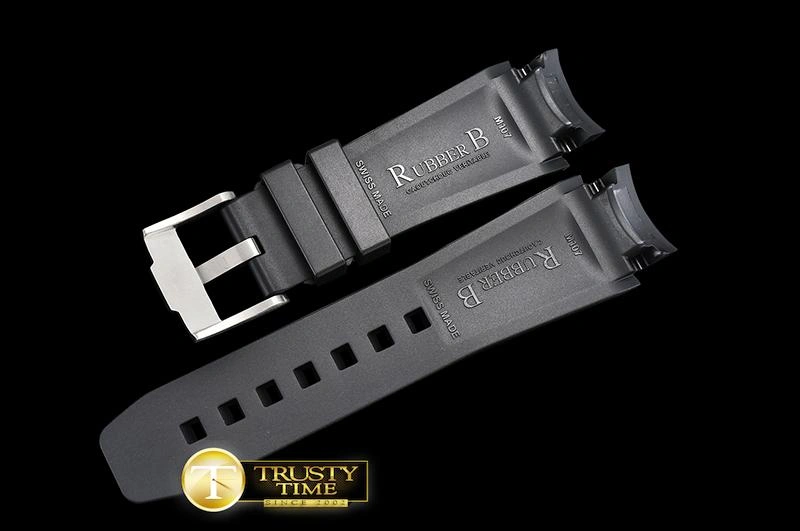 First bags ru reviews ROLACC028D – Rubber B Black Vulcanized Strap For Rolex DeepSea