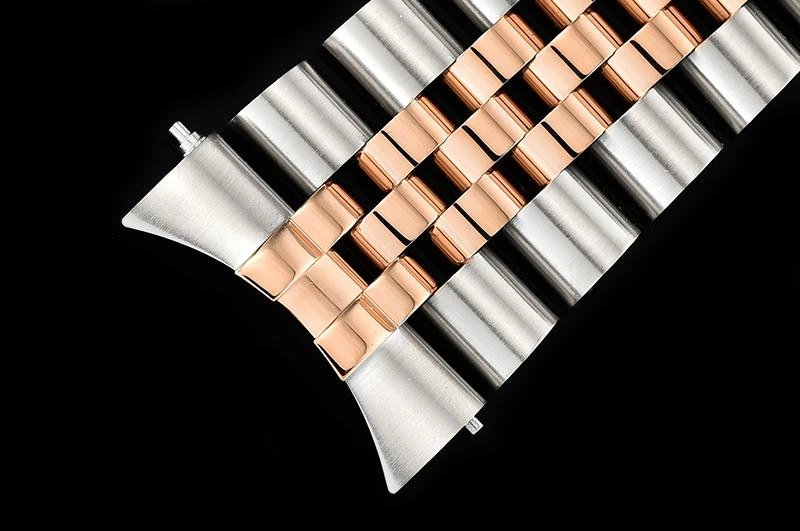 Hyper Peter ROLACC030 – 904L RG SS Jubilee Bracelet for Datejust 36mm