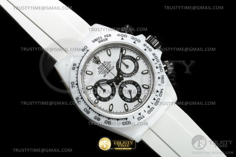 MiroTime ROLDYT0338F – Daytona AET White Classic CER RU Wht TWF A7750