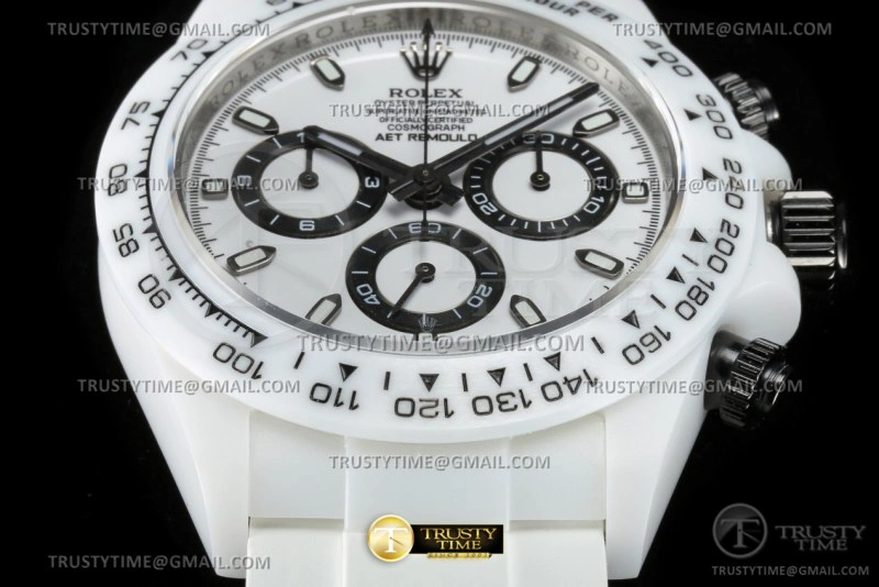 MiroTime ROLDYT0338F – Daytona AET White Classic CER RU Wht TWF A7750