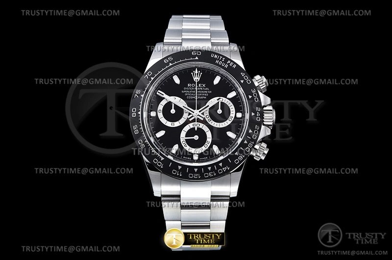 ROLDYT0348B – Daytona 116500 CER SS Black 904L BTF Asia 4130