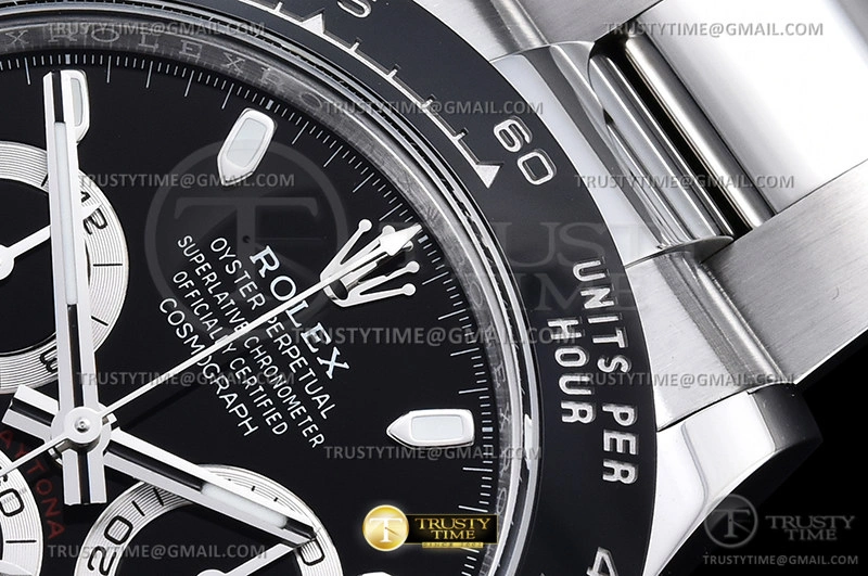 ROLDYT0348B – Daytona 116500 CER SS Black 904L BTF Asia 4130