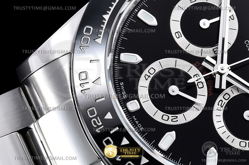 ROLDYT0348B – Daytona 116500 CER SS Black 904L BTF Asia 4130