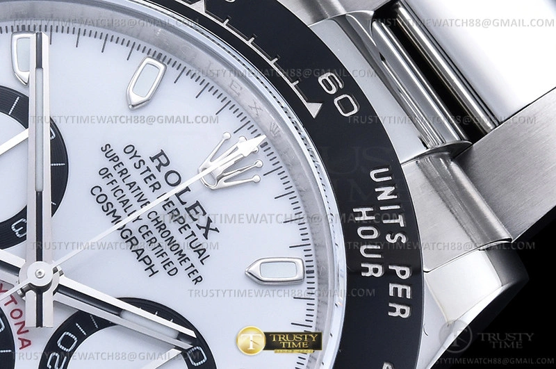 Affordable ROLDYT0436A – Daytona 116500 CER SS SS White 904L QF V3 SH4130