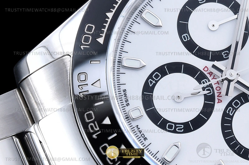 Affordable ROLDYT0436A – Daytona 116500 CER SS SS White 904L QF V3 SH4130