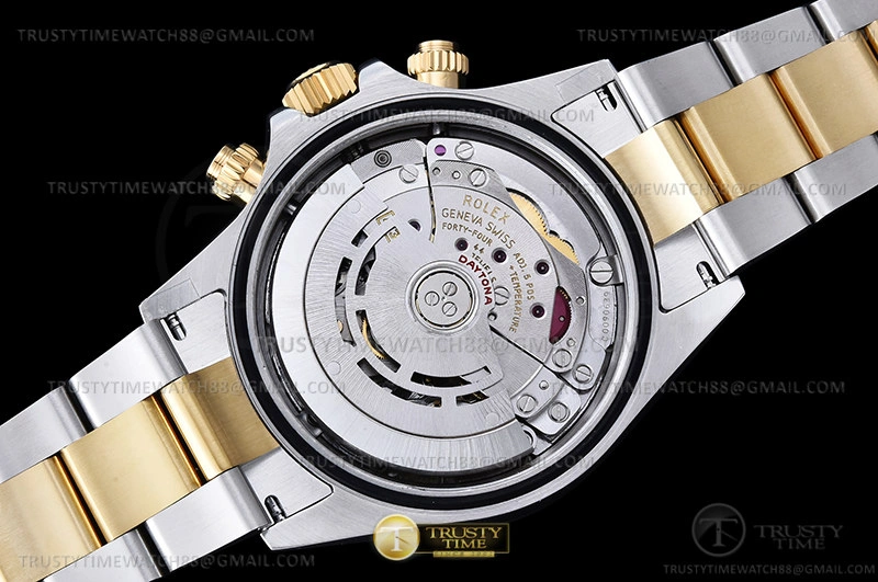 Affordable ROLDYT0438 – Daytona 116503 904L YG SS Wht Stk QF V3 SH4130