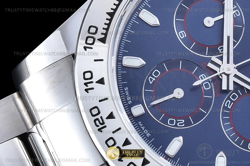 ROLDYT0441A – Daytona 116509 904L WG WG Blue Stk QF V3 SH4130