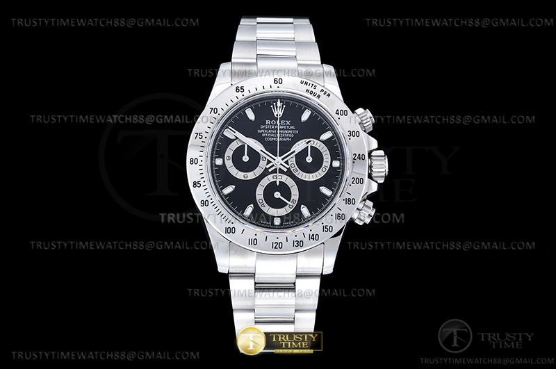 ROLDYT0441B – Daytona 116520 904L SS SS Blk Stk QF SH4130