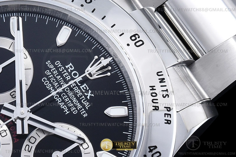 ROLDYT0441B – Daytona 116520 904L SS SS Blk Stk QF SH4130