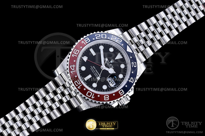 ROLGMT0211 – GMT II 126710 Jub 904L SS SS Blk VRF A3285 CHS MAX