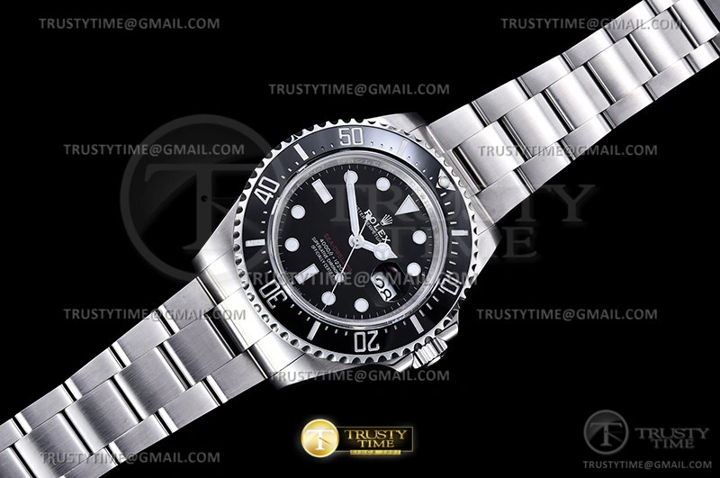 Affordable ROLSD0105 – Seadweller 126600 43mm SS SS Single Red ARF V4 A2824