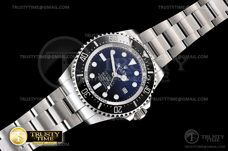 ROLSD097A – Deep Sea Dweller Blue 126660 904L SS Noob V10 A2836