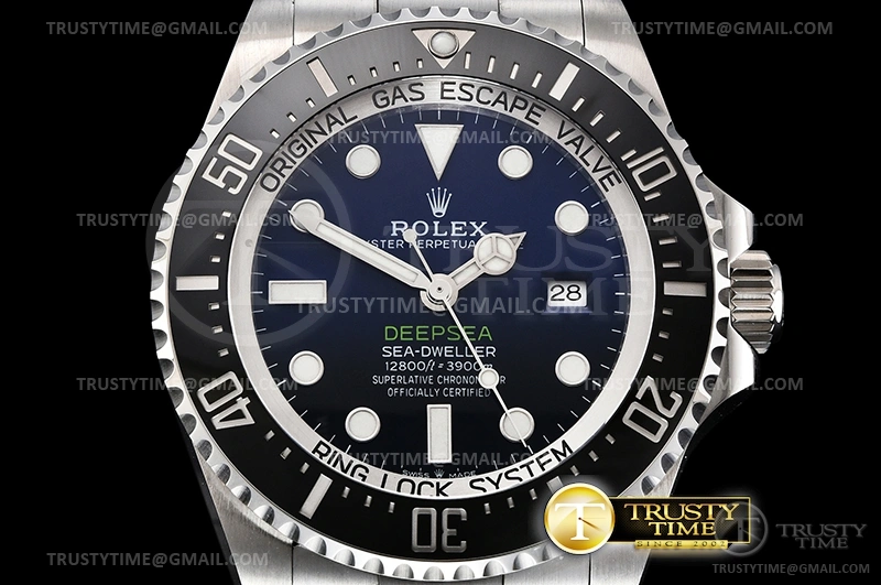 ROLSD097A – Deep Sea Dweller Blue 126660 904L SS Noob V10 A2836