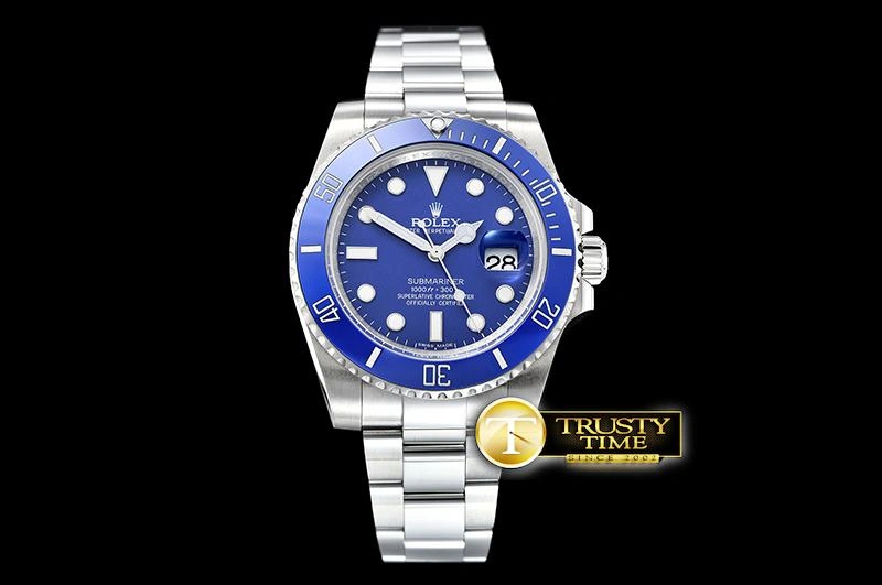 ROLSUB0257 – Submariner 116619LN SS SS Blue JF Asia 2824