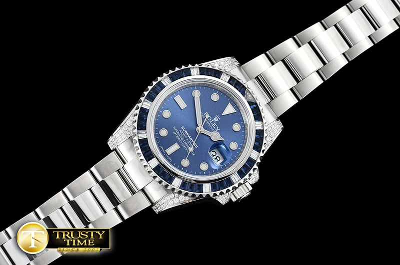 Cheap ROLSUB0264A – Submariner 116619 Blue Diam SS SS Blue GSF A2836