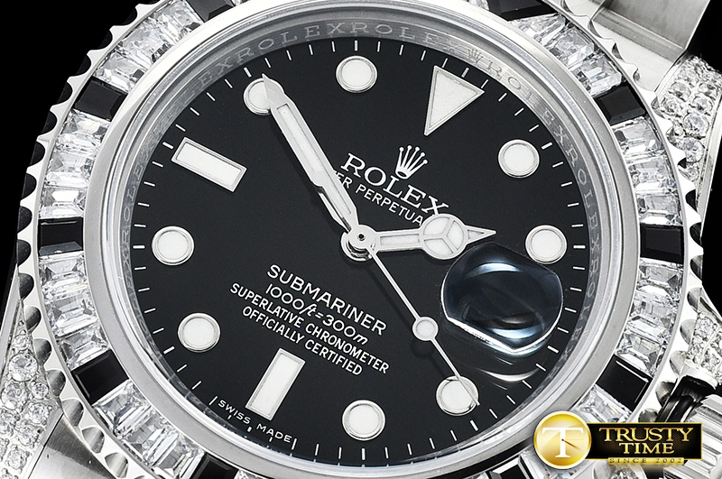 ROLSUB0264B – Submariner 116619 Black Diam SS SS Black GSF A2836