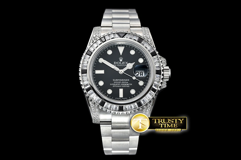 ROLSUB0264B – Submariner 116619 Black Diam SS SS Black GSF A2836