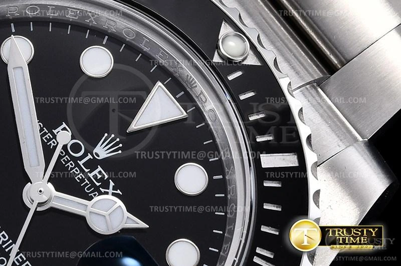 ROLSUB0280B – Submariner 116610LN 904L SS SS Black ARF V3 SH3135