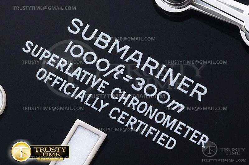 ROLSUB0280B – Submariner 116610LN 904L SS SS Black ARF V3 SH3135