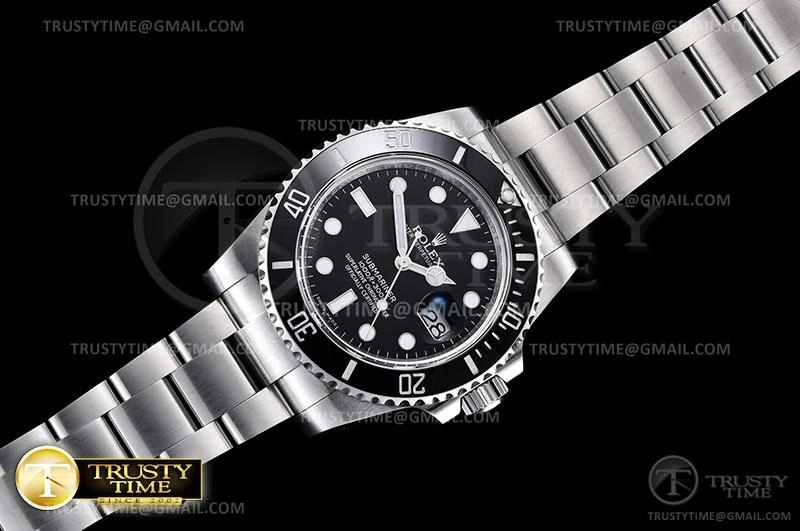 ROLSUB0280B – Submariner 116610LN 904L SS SS Black ARF V3 SH3135