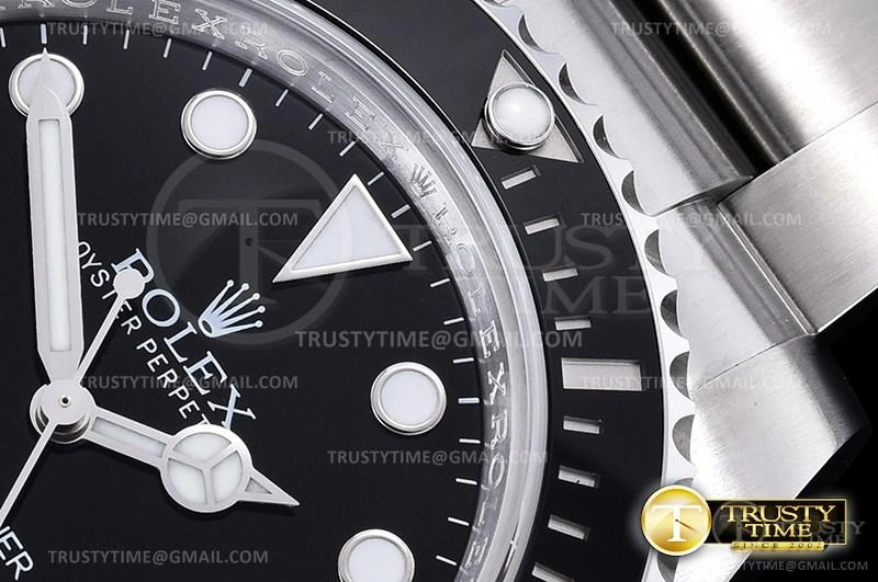 ROLSUB0281 – Submariner 114060 904L SS SS Blk V10 Noob SA3130