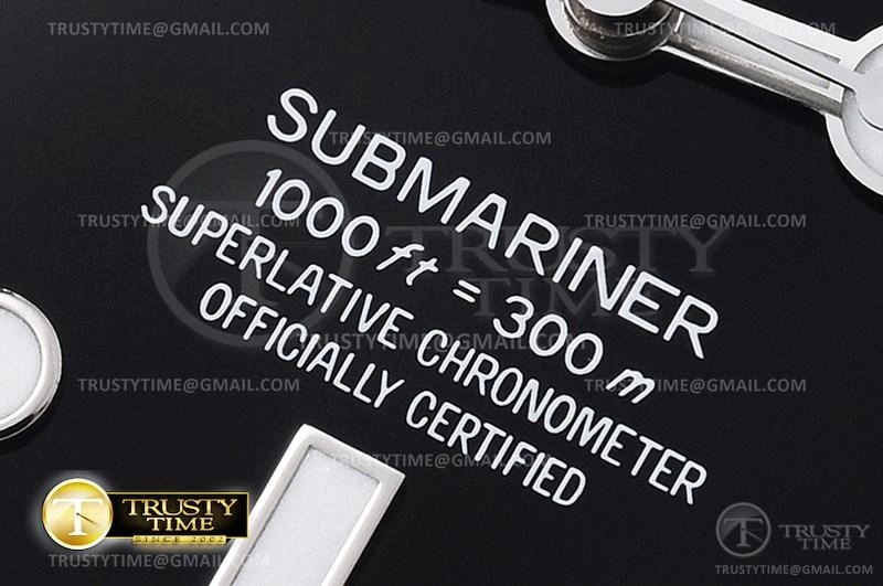 ROLSUB0281 – Submariner 114060 904L SS SS Blk V10 Noob SA3130