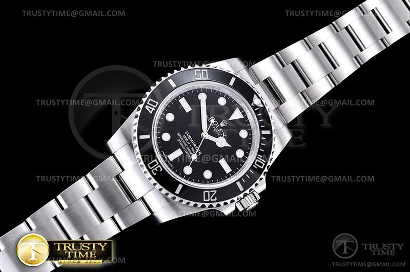 ROLSUB0281 – Submariner 114060 904L SS SS Blk V10 Noob SA3130