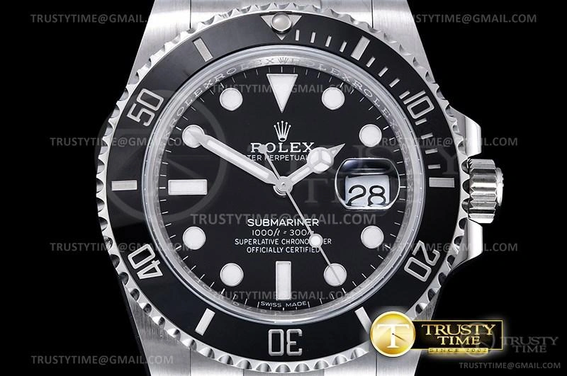 ROLSUB0282 – Submariner 116610LN 904L SS SS Blk V2S ZZF SA3135
