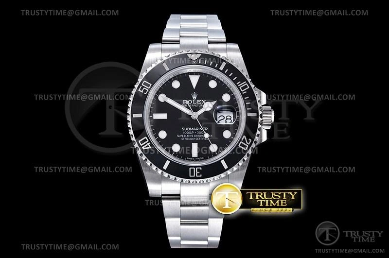 ROLSUB0282 – Submariner 116610LN 904L SS SS Blk V2S ZZF SA3135