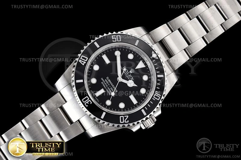 ROLSUB0294B – Submariner 114060LN 316F SS SS Blk V8S Noob SA3130