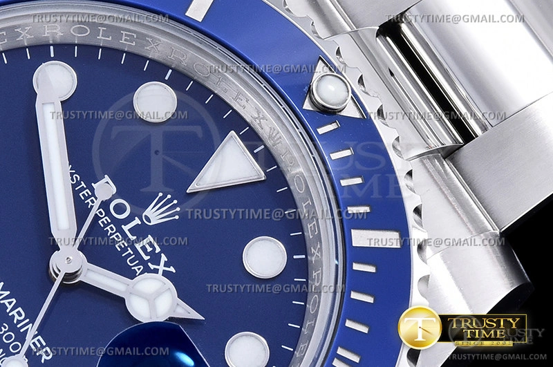 Affordable ROLSUB0338 – Submariner 116619LB 904L SS SS Blue VSF VS3135