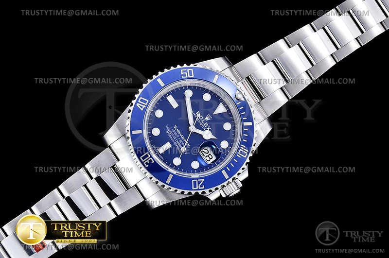 Affordable ROLSUB0338 – Submariner 116619LB 904L SS SS Blue VSF VS3135