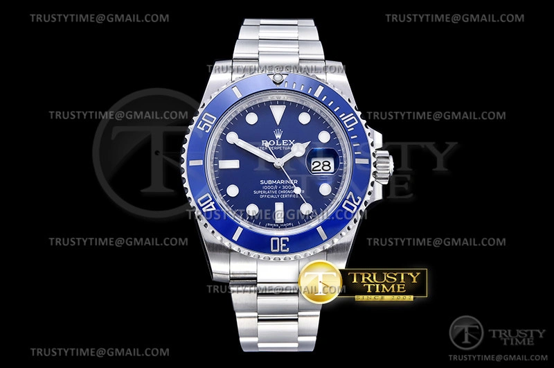 hype ROLSUB0338 – Submariner 116619LB 904L SS SS Blue VSF VS3135