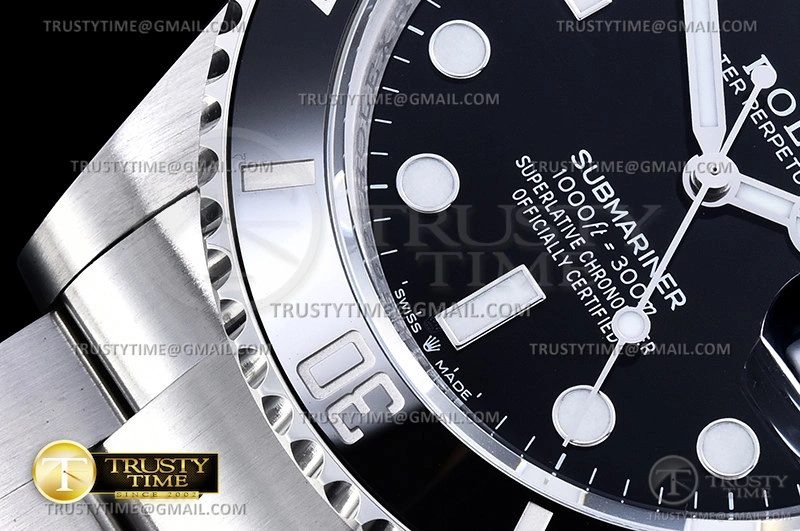 ROLSUB0343A – Submariner 126610LN 41mm 904L SS SS Blk VSF A3235