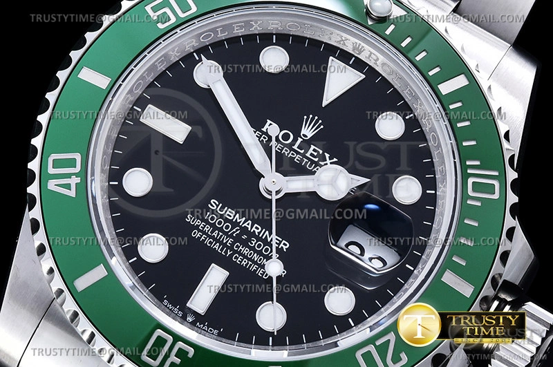 MiroTime ROLSUB0343B – Submariner 126610LV 41mm 904L SS SS Blk VSF VS3235
