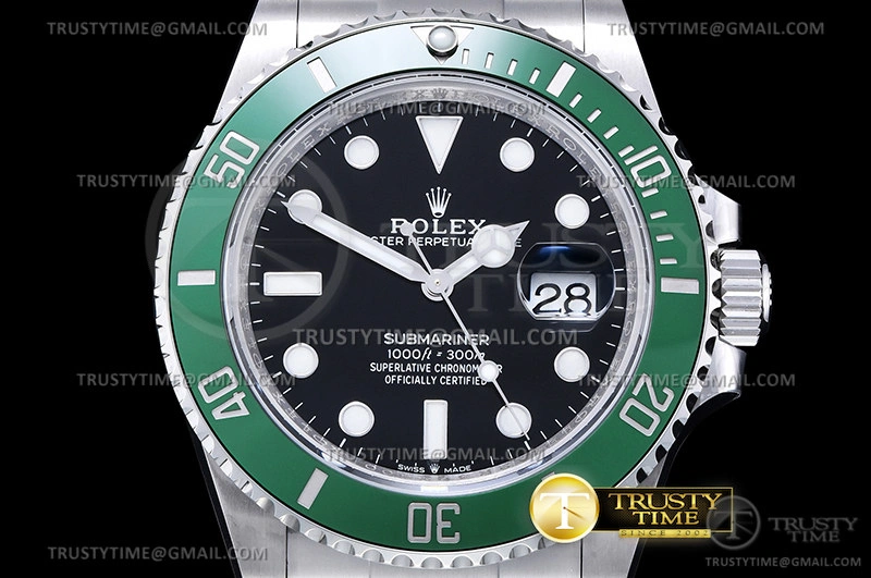 MiroTime ROLSUB0343B – Submariner 126610LV 41mm 904L SS SS Blk VSF VS3235