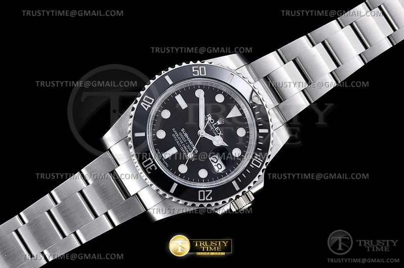 ROLSUB0417A – Submariner 116610LN 904L SS SS Blk CLEAN V2 VS3135