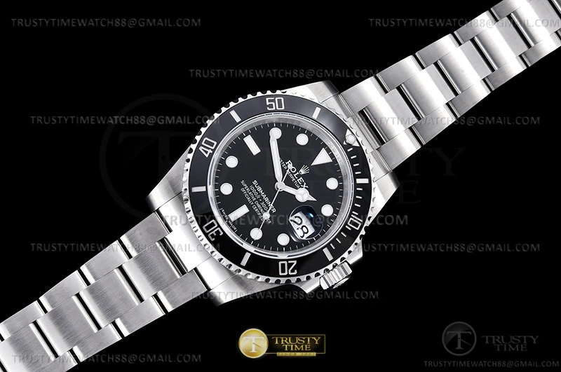 Affordable ROLSUB0424A – Submariner 116610LN 904L SS SS Blk KING VS3135